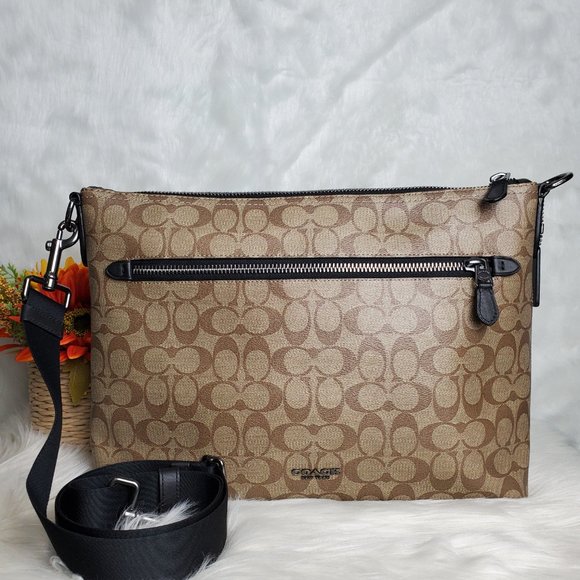 Coach Other - COACH GRAHAM SOFT MESSENGER IN SIGNATURE CANVAS